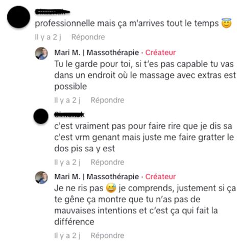 Une érection pendant un massage, acceptable ou。